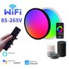 RGB Color Changing Smart LED Ceiling Light RGB Circular Ambient Lamp  Smart Home System