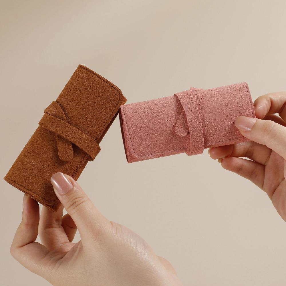 Foldable Multi-functional Jewelry Roll Bag Travel Bags Foldable Jewelry Case  Travel