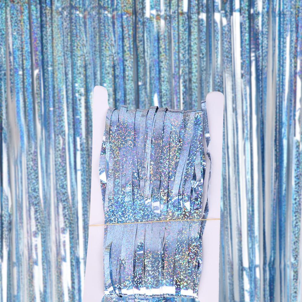 Metallic 1x3m Gorgeous Rain Curtain For Birthday Parties And Holiday Gatherings