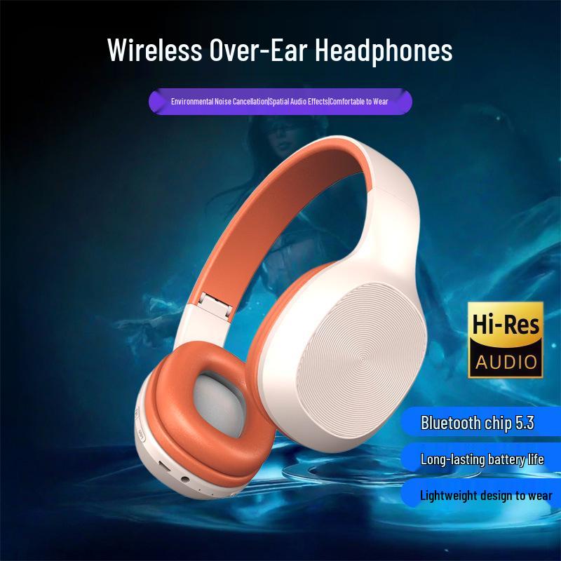 New C2237 Wireless Bluetooth Headband Earphones: Game & Sports Use, Deep Bass, Long Battery Life, High Sound Quality