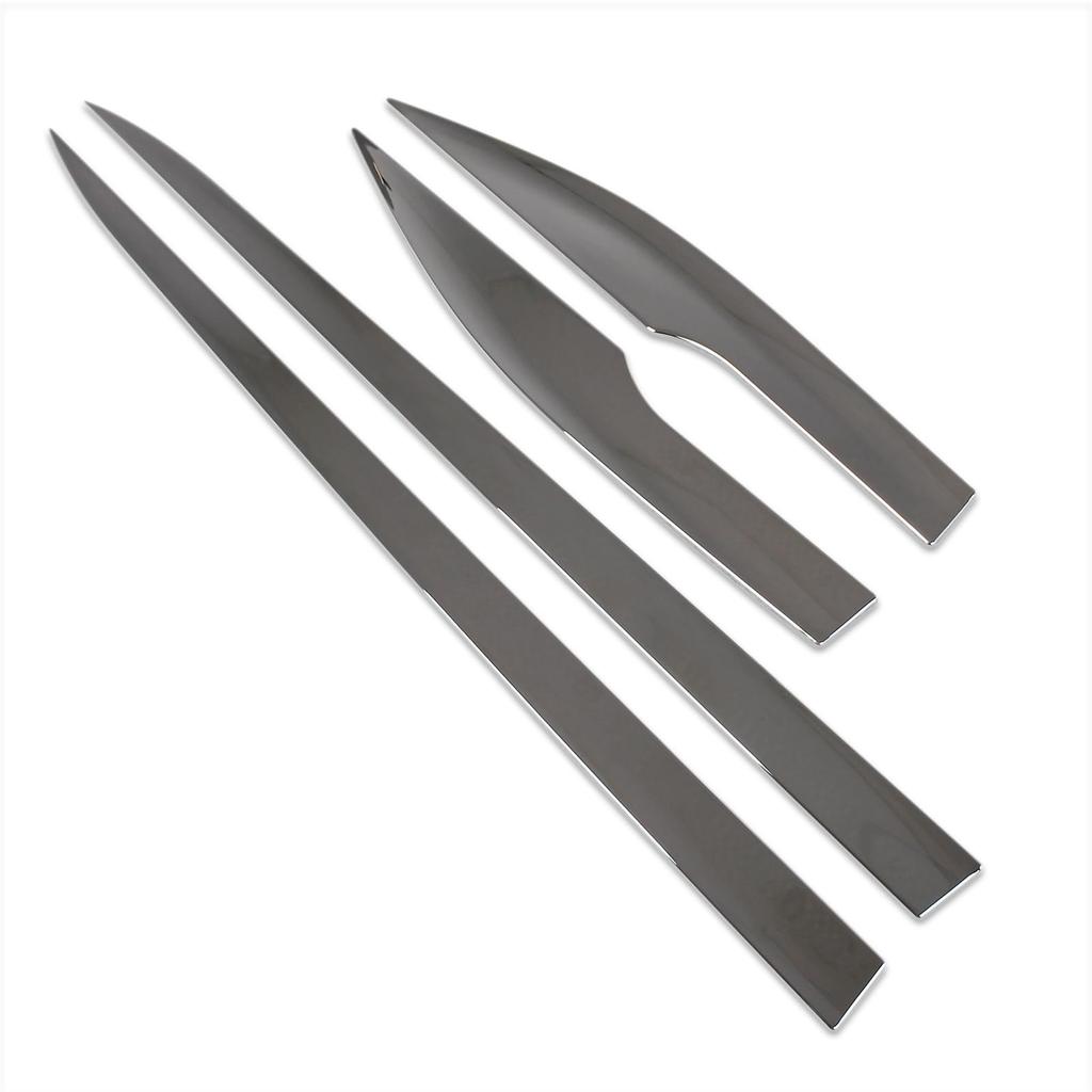 RUIQ Toyota Crown Crossover SH35 Exterior Side Door Under Designed Exclusively for the Toyota Crown Crossover Chrome-Plated Moulds,