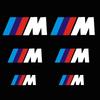 6Pcs Car Brake Caliper Vinyl Stickers Decor for M Logo X1 X4 X3 X5 X6 Z3 Z4 G30 G20 E36 E46 E90 E92 E60 E80 E34 F10 F30