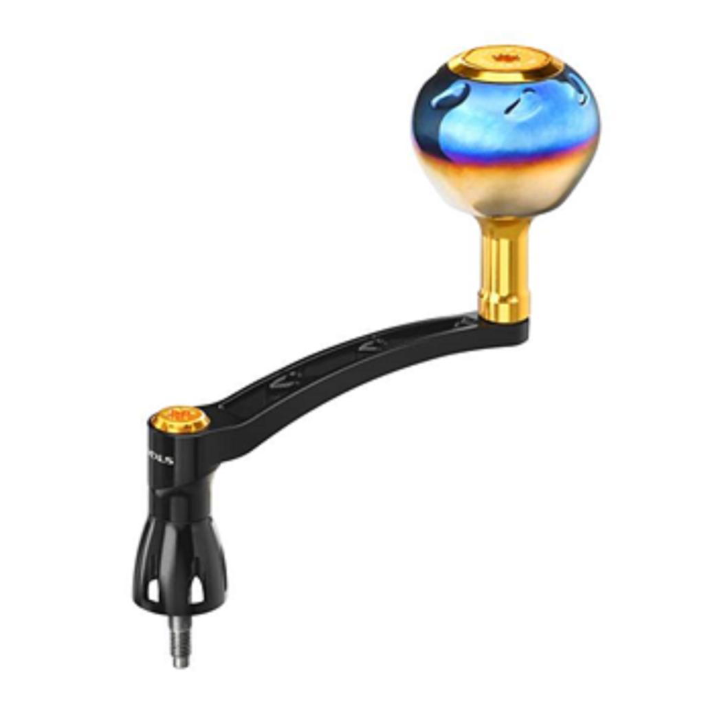 Poignée Gomexus DCD100CA27BKBK - Liège/carbone, 100mm, Pour Shimano/Daiwa