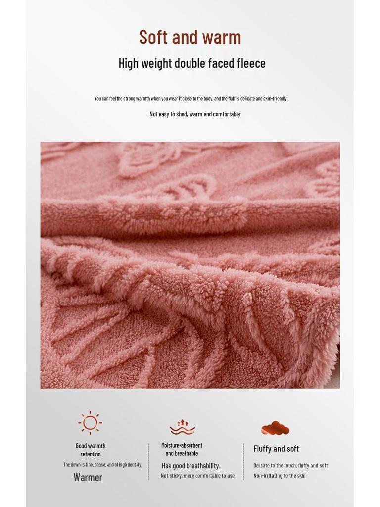 Zimowy aksamitny taftowy koc z motywem motyla i kwiatów: Dwustronny, pogrubiony żakard 3D, wielofunkcyjny na drzemki, do klimatyzacji i jako prześcieradło.