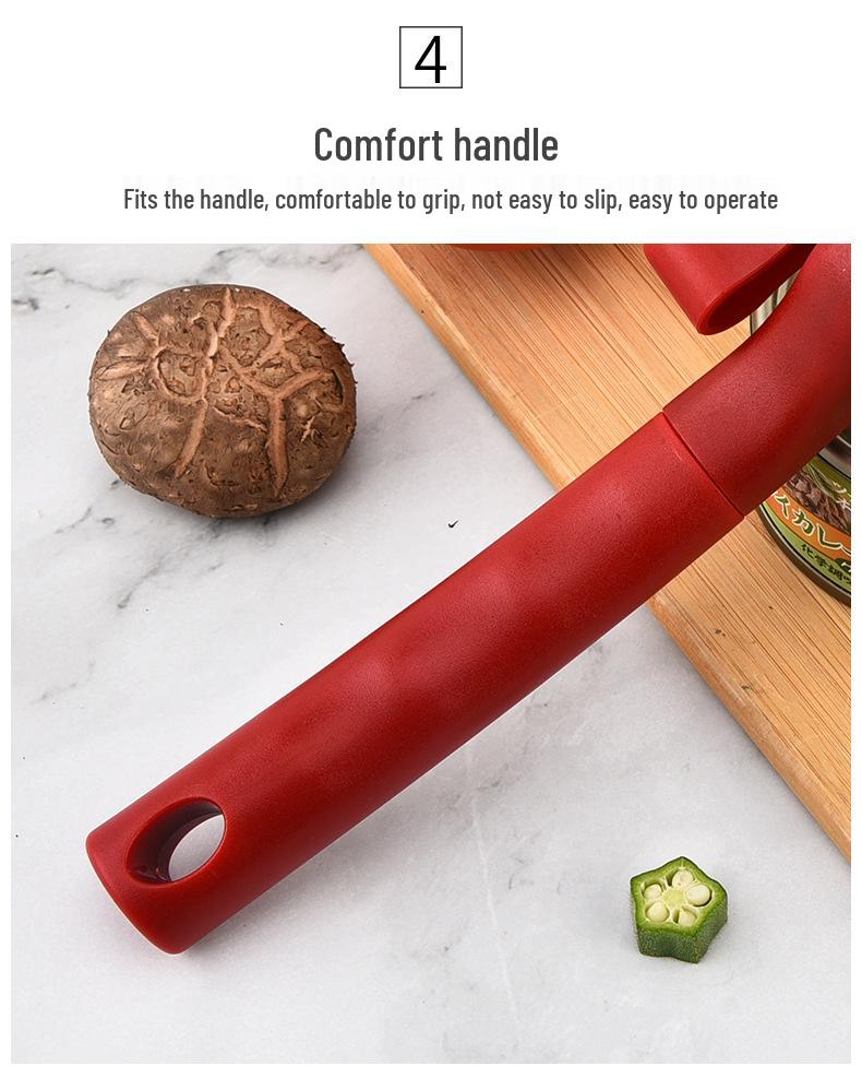 Stainless Steel Single Handle Can and Bottle Opener for Sardine and Evaporated Milk Lids.