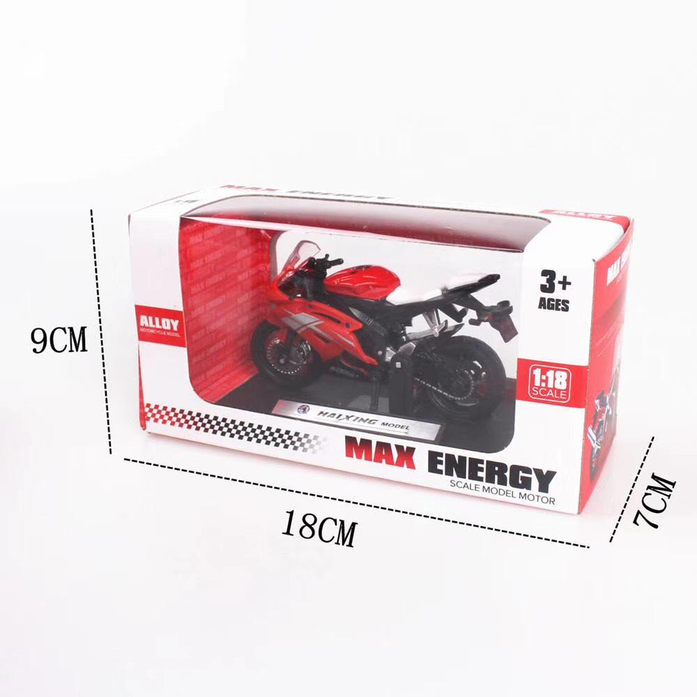 1:18 Alloy Motorcycle Model - Cake Decoration Ornament