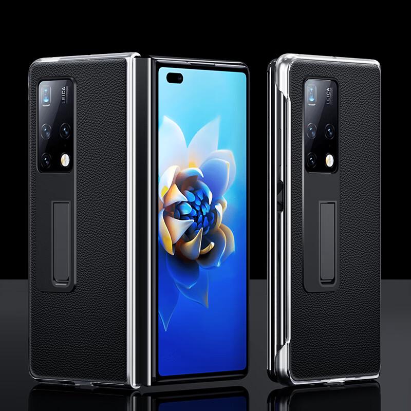 ESCASE Genuine Leather Folding Phone Case for Huawei Mate X Series
