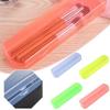 Candy Color Toothbrush Box Travel Cosmetic Case Portable Container Case
