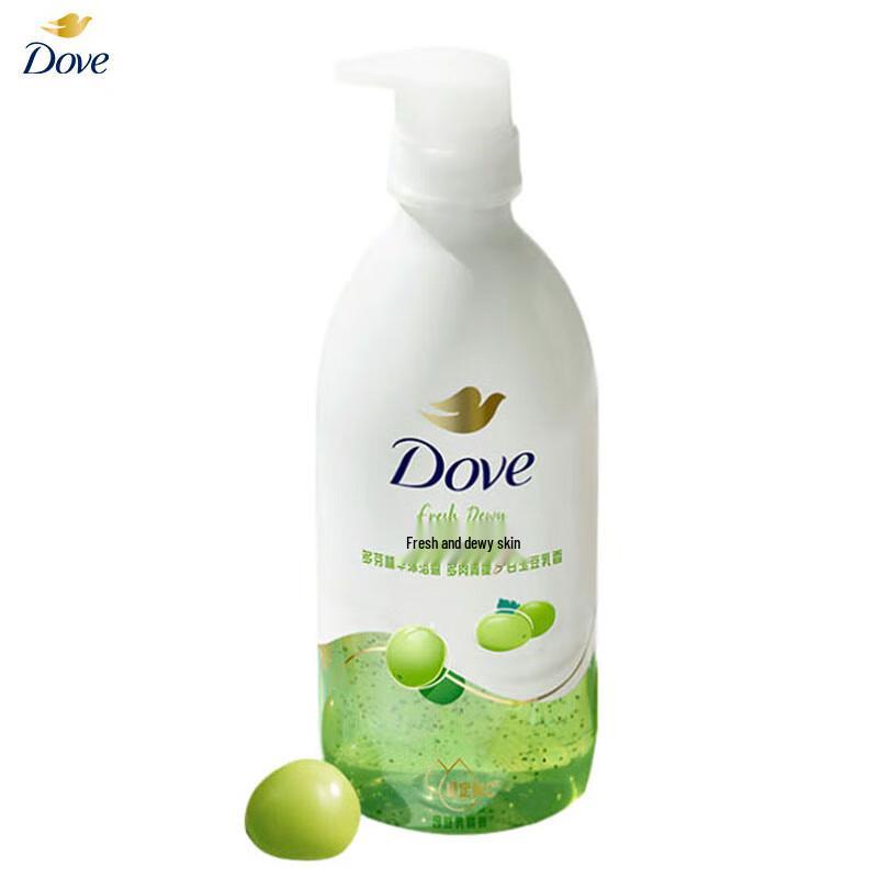Dove Fruit Milk Essence Moisturizing Shower Gel - Green Grape Soy Milk Scent 620g