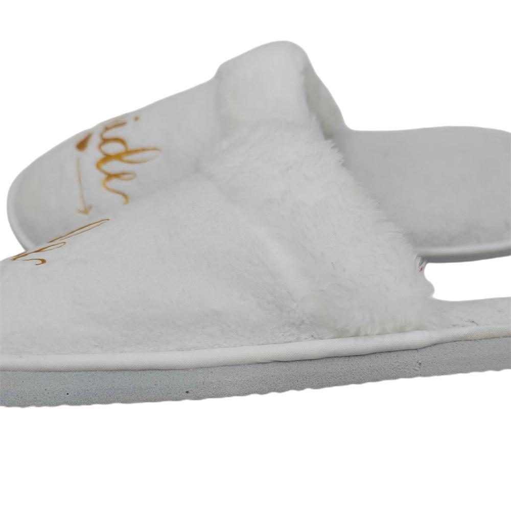 Luxury Coral Fleece Slippers for Home, Hotel, or Salon Guests - Ideal Indoor Comfort