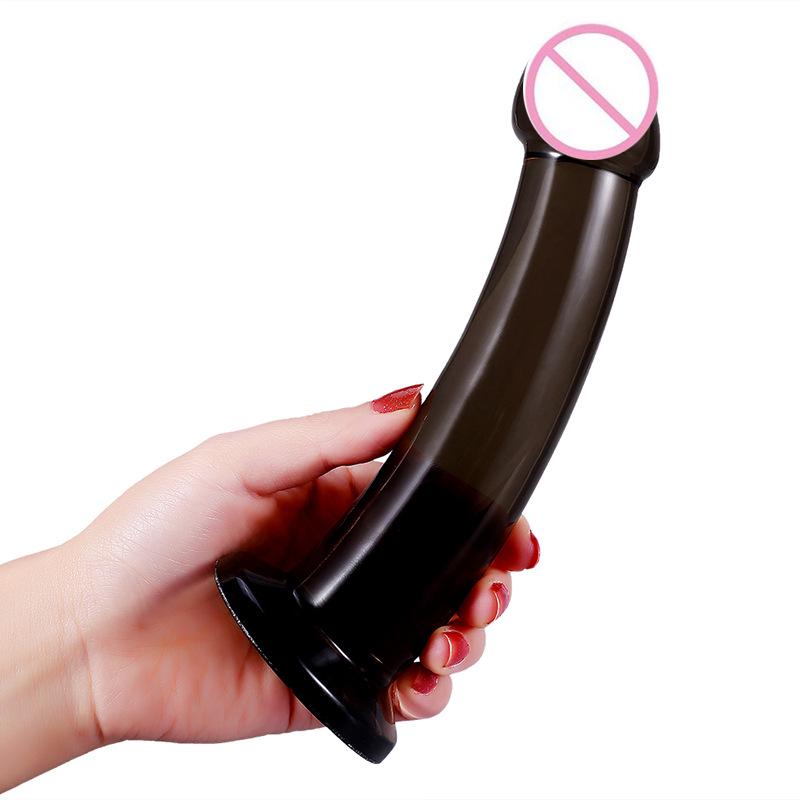 Jiu Xi Transparent Suction Cup Anal Plug - Wearable Self-Stimulator for Women and Men