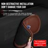 Leather Car Pillow Car Knee Pad Elastic Memory Foam Leg Pad For Ford Fiesta Ranger Focus Kuga Mustang MAX Transit Mondeo Esco