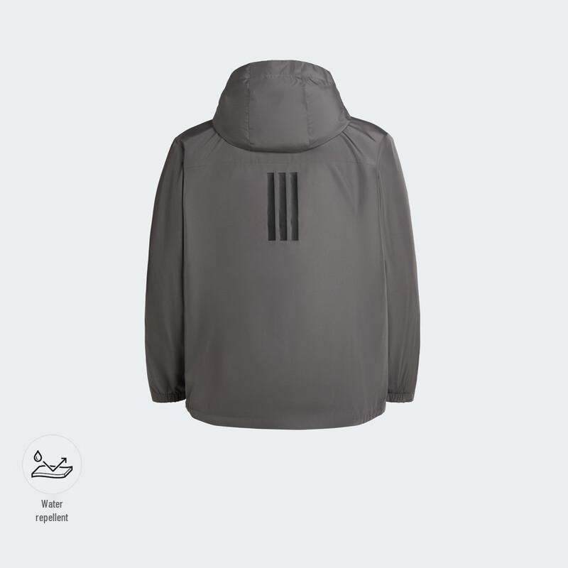 adidas Water-Repellent Minimalist Hooded Windbreaker