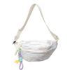High-value Soft Girl Girl Breast Bag, Small Fresh and Cute Casual Small Bag Female College Student Fanny Pack Messenger Bag
