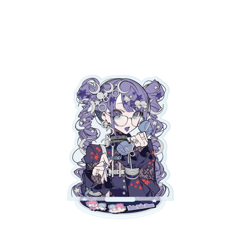 Kei Mochizuki x Sanrio Characters 01 Little Twin Stars Acrylic Stand [Collaboration Illustration]