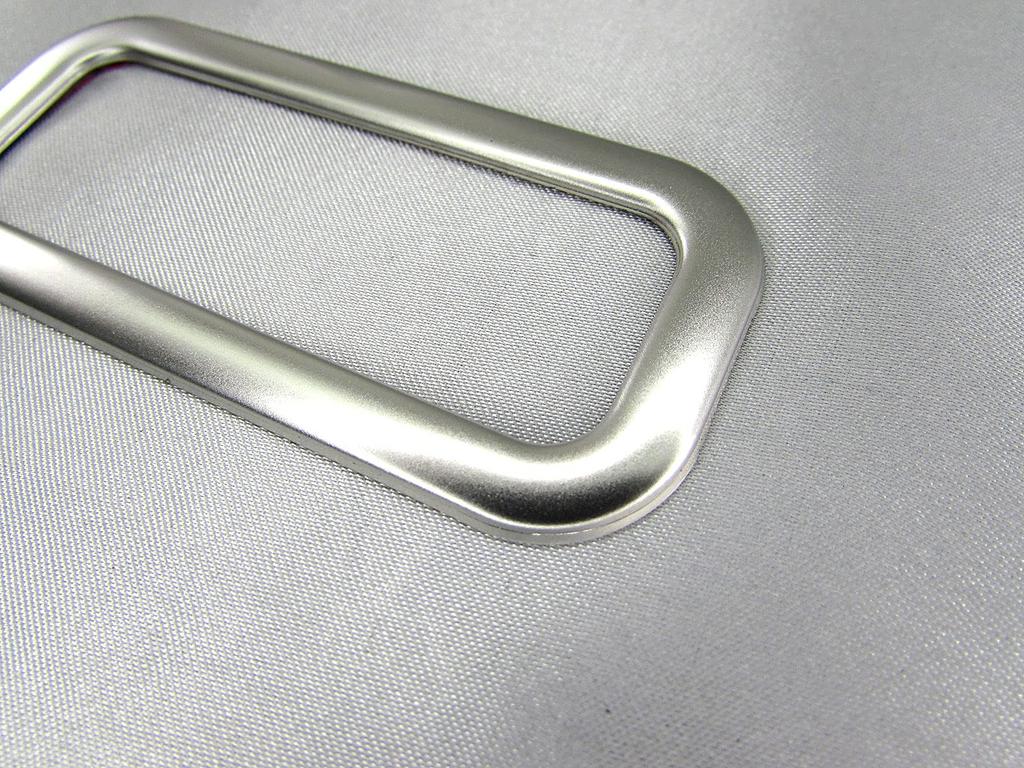 BRIGHTZ Stainless Steel ECON Switch Ring In Satin Silver for Custom with NBOX N-BOX JF3/JF4 [INT-ETC-469] (Compatible JF, F3, F4, 3, 4, N-BOX, Custom)