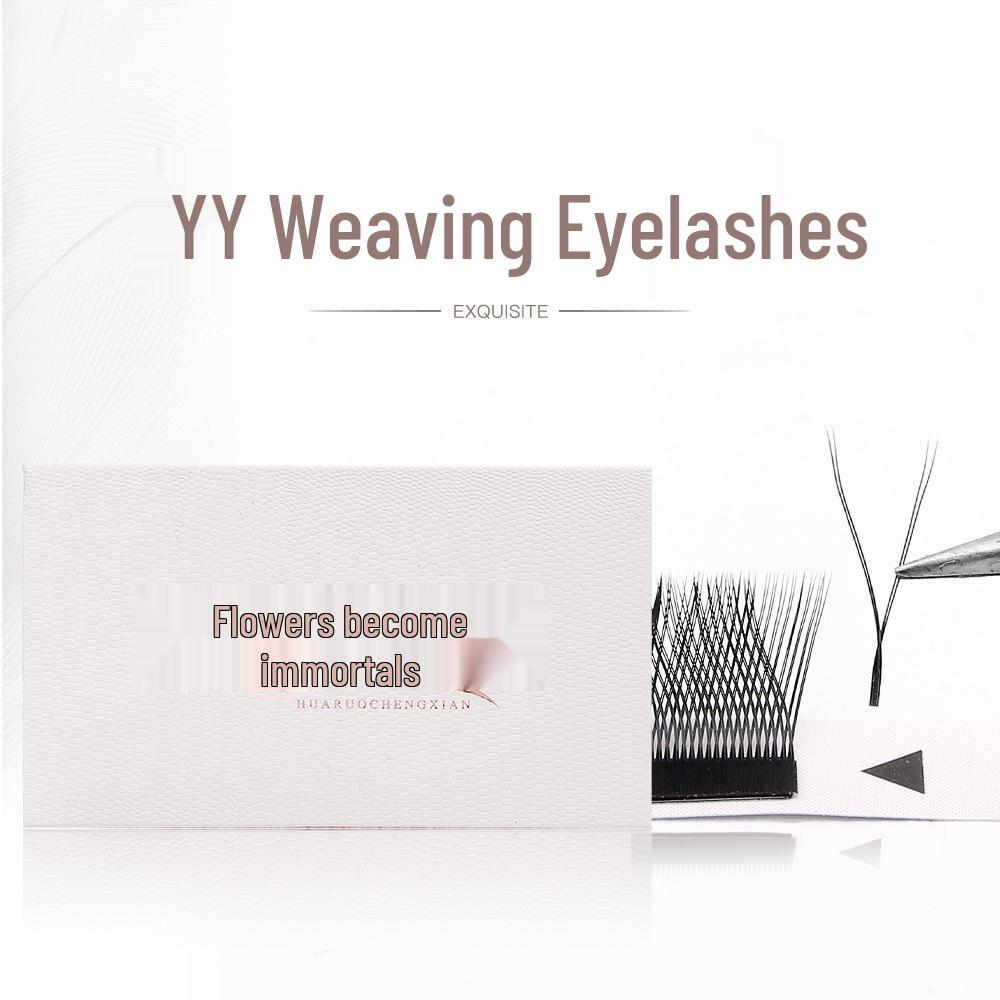 

Yaya Blooming 0.07 Black Matte Natural Eyelash Extensions - Soft YY Type Grafting & Weaving 0.07YY C Curl (12 rows)
