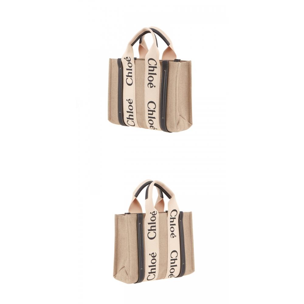 Chloe Chc22as397i26 91j Woody Small Top Handle Tote