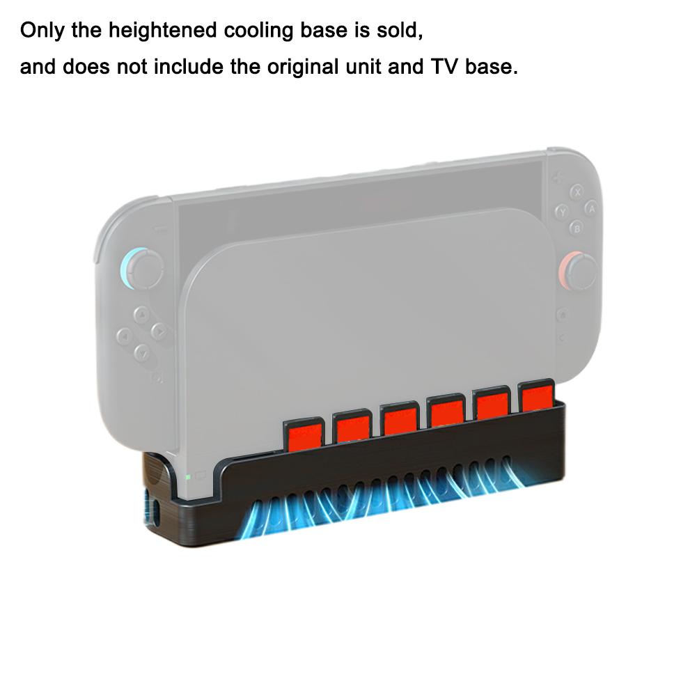 Heat Dissipation Base For Switch 2 Host Cooling Fan Base NGC HUB Expansion NS 2 Large Wall Bracket For Gaming Consoles