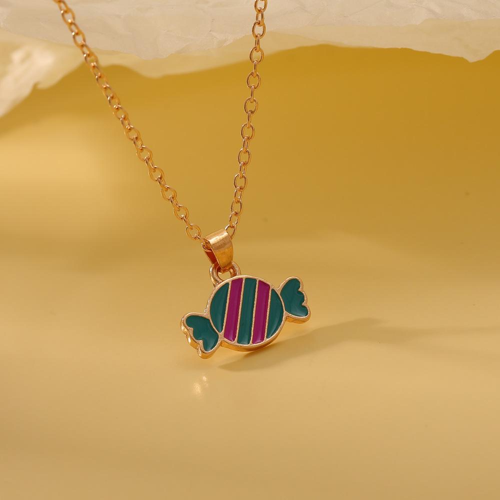 Rainbow Dinosaur Unicorn Friendship Necklace for Children – Creative Pendant Gift