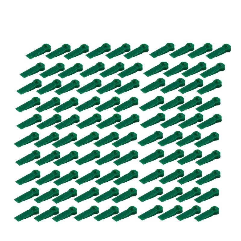 100Pcs Plastic Tile Wedge Spacer Leveling Clips Floor Locator Ceramic Tiling Laying Adjustment Tiling Tool Construction