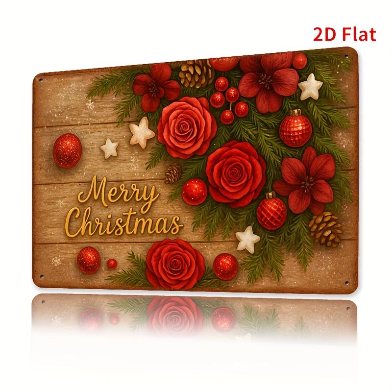 

metal signs Christmas decoration tin signmetal wall artFunny Vintage Plaque Decor Home Decor Restaurant Decor Bar Decor 20x30cm（7.8x11.8inch）