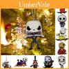 Einzigartiger The Nightmare Before Christmas Jack Sally Weihnachtsbaum Anhänger Halloween Dekoration