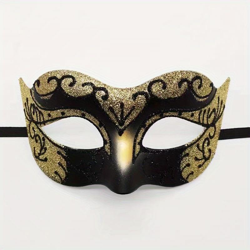 Fairy Painted  Masquerade Mask Spray Painting Men's and Women's Mask Party Bar Masquerade, Half Face