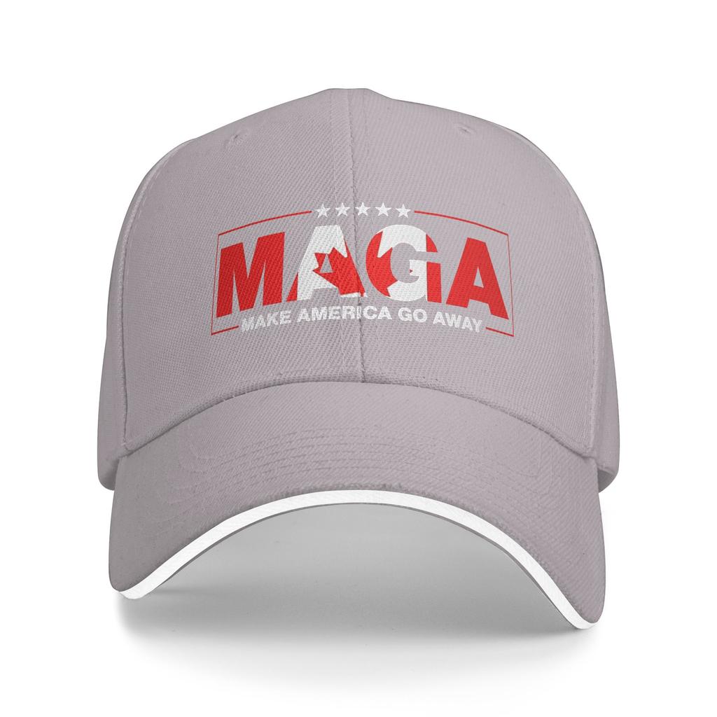 Unisex M.A.G.A Make America Go Away Canada Flag Outdoor Hat Summer Adjustable Baseball Caps New Baseball Cap Fashion Golf Hats