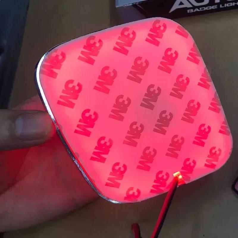 5D Car Rear LED Emblem Light Badge Sticker for Honda Logo Fit Civic Accord Odyssey Pilot CRV XRV City Auto Decals Accessories ajk256