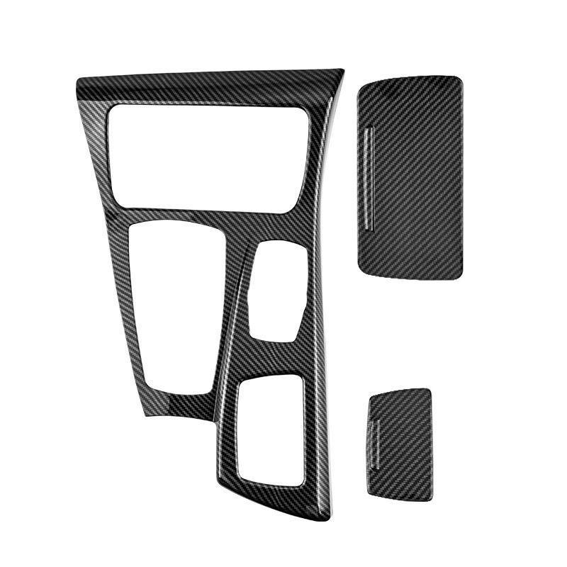 BMW 5 Series F18/F10 520i/523li Carbon Fiber Gear Shift Sticker Cover Plate for Interior Modification