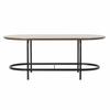 DKD Home Decor-Dining Table DKD Home Decor Wood Glass Iron 99.5 X 50 X 40 Cm