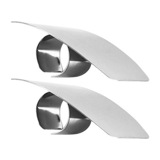 Nerezový chránič prstů Nastavitelný chránič prstů proti pořezání Bezpečnostní chránič Opakovaně použitelný štít na ruku pro krájení zeleniny