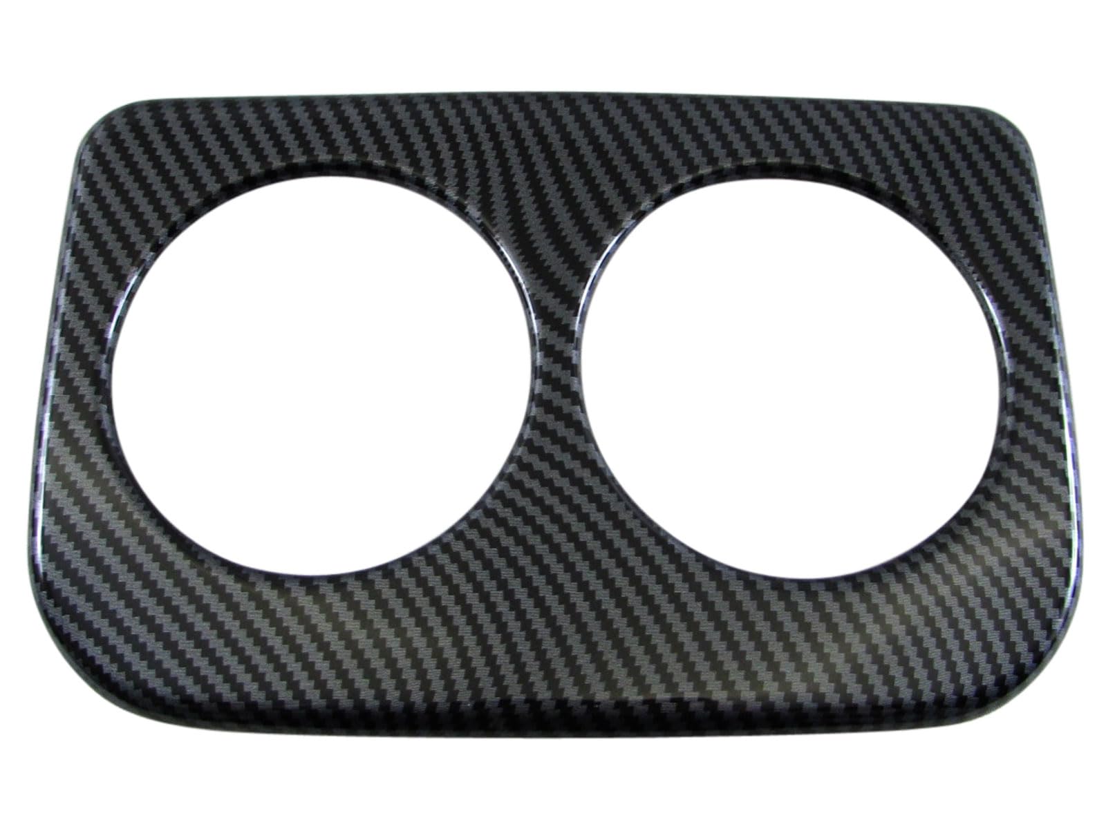 

BRIGHTZ GU Stainless Steel Rear Drink Holder Cover for Crosstrek (Carbon-Look) [DRI-COV-007]