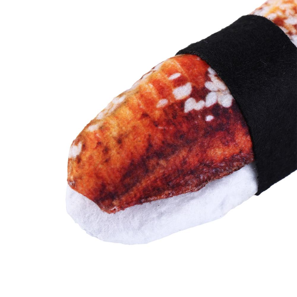 Sushi Shape Catnip Toy Bite Resistant Cat Chew Toy Kitten Interactive Toy  For Pet Teeth Grinding