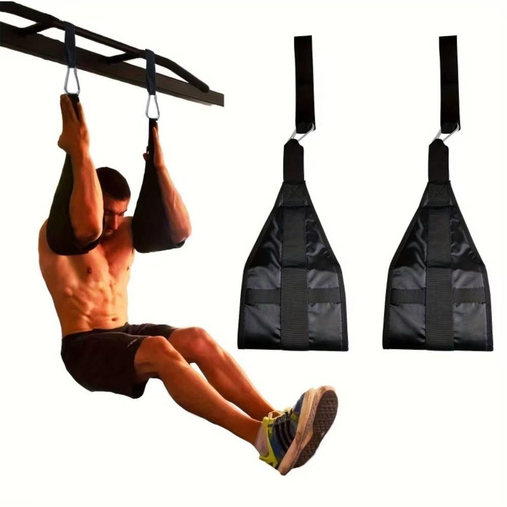 Rip-Resistant Fitness AB Sling Straps Hanging Leg Raiser Pull Up Ab Straps Fitness Equipment