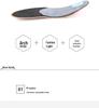 Unisex Leather Orthotic Insoles for Flat Feet: XO-Legs Support, Shock Absorbing, Breathable