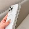 Slim Frameless Clear Hard PC For Magsafe Case For iPhone 16 15 14 13 12  Pro Max Plus Cooling Magnetic Wireless Charging Cover