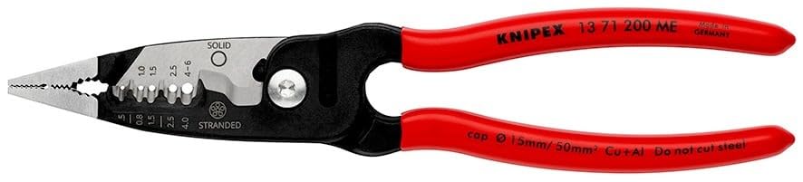 Knipex Plastic Coated Metric Wire Stripping 200mm Pliers,