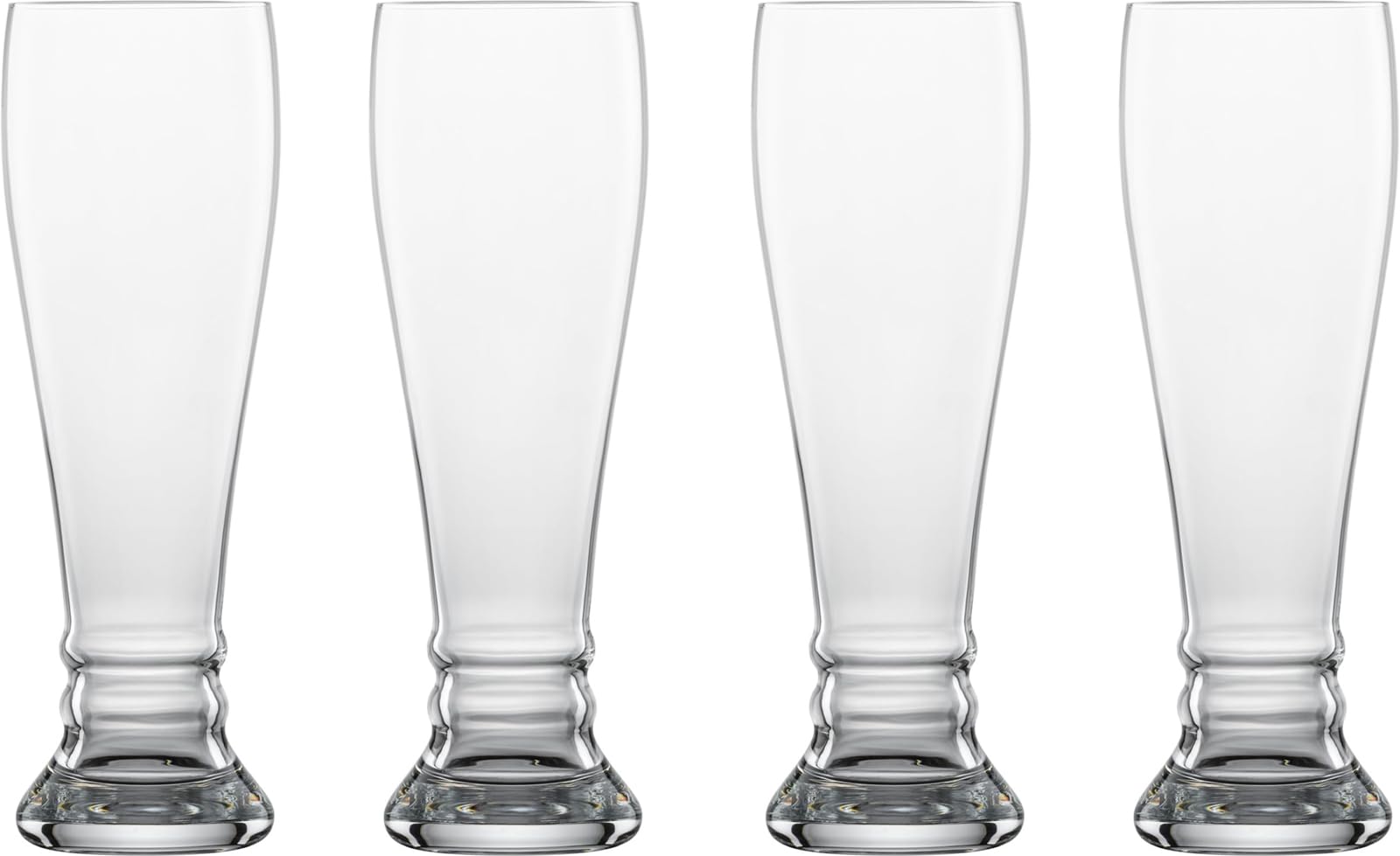 

Zwiesel Beer Glasses, Break-Resistant, Beer Basic, Bavaria, Large, 4-Piece Machine-Made Glass (l130004)