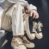 Maillard Women's Shoes Trendy Shoes Autumn New Canvas Shoes Heightened Platform Versatile Student Board Shoes Couple Casual Shoes Men