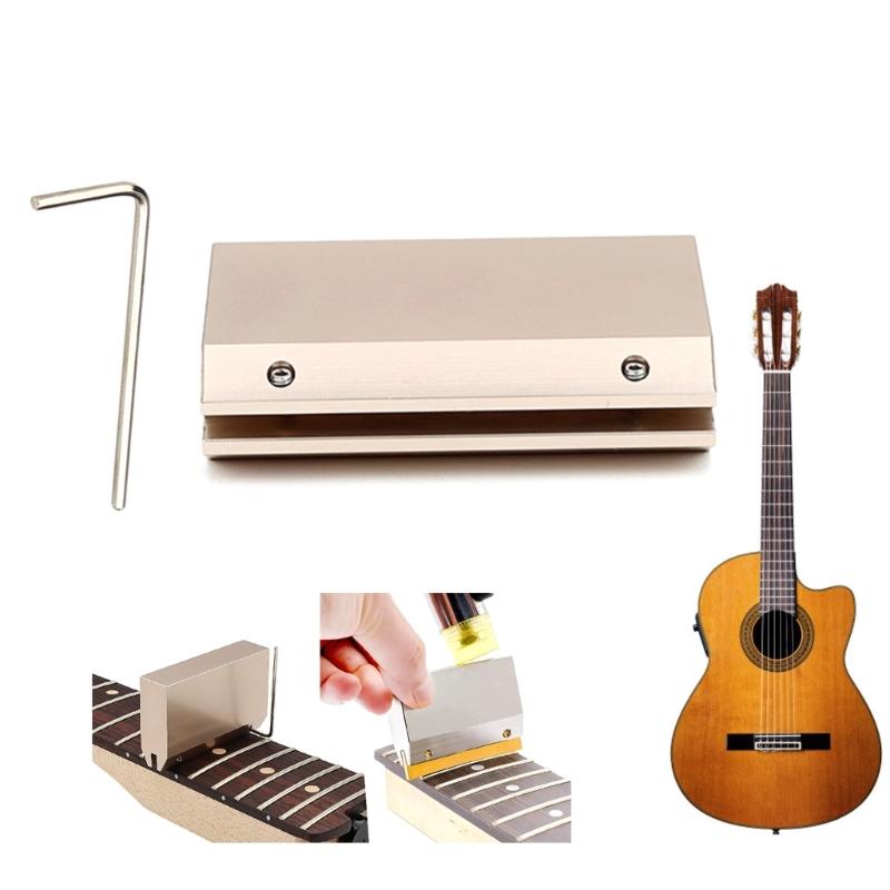 Guitar Fret Pressing Guitar Bass Tool Guitar Repair Tool Aluminum Guitar Fingerboard Fret Press Luthier Tool Fret Caul