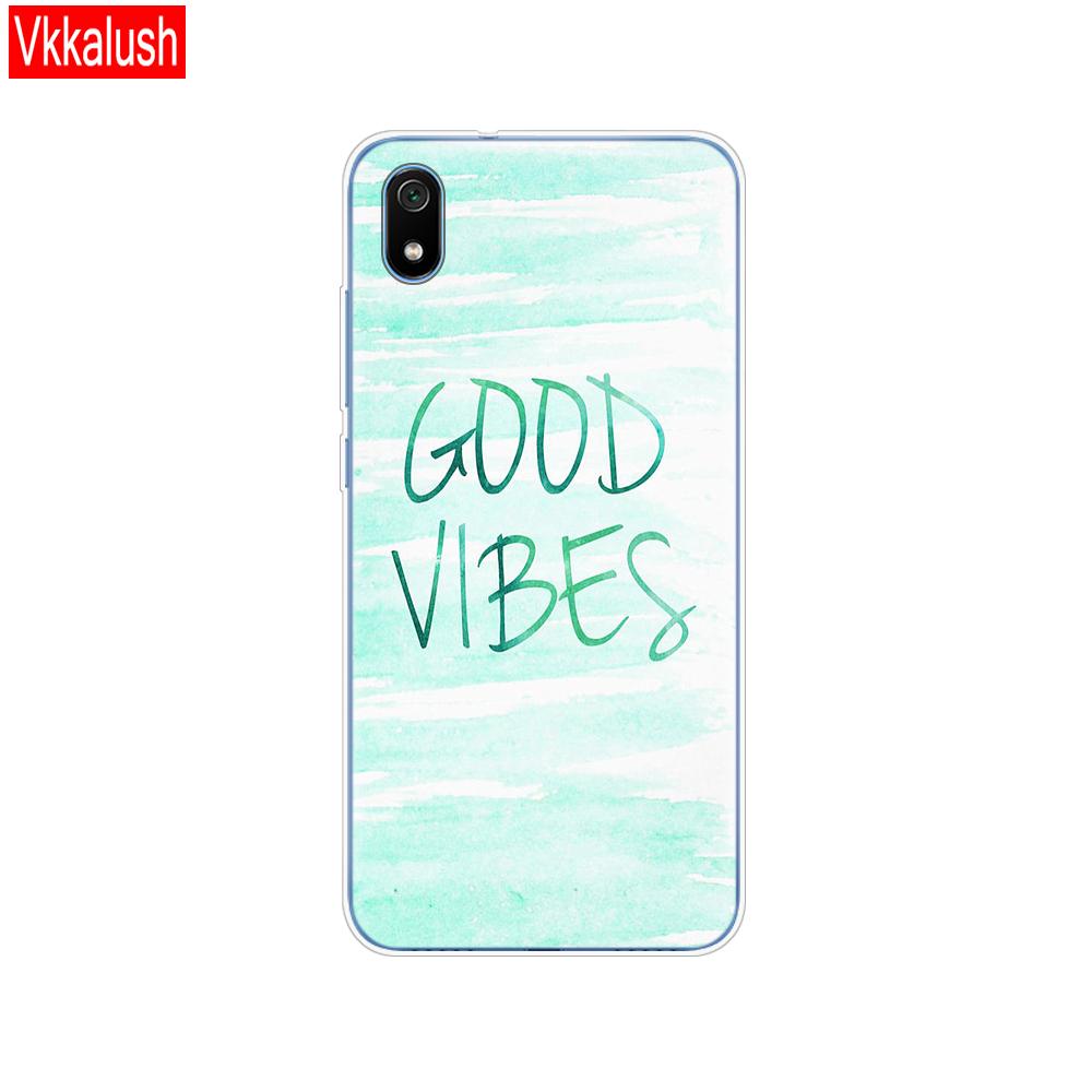 Silicon Case For Xiaomi Redmi 7a Cases Full Protection Soft Tpu Back Cover For Redmi 7 A Bumper Phone Shell Bag Coque