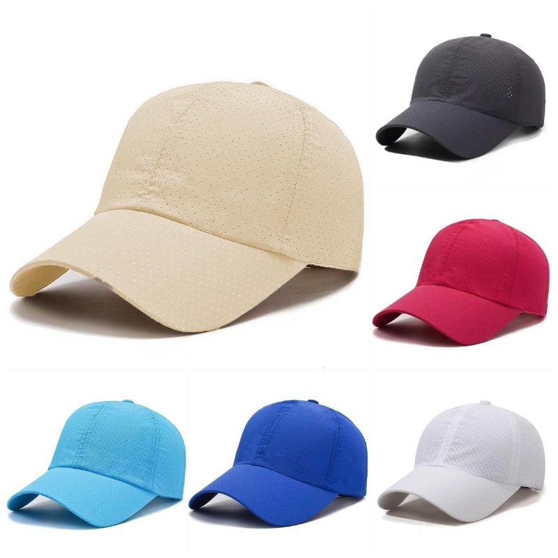 Summer Lightweight Breathable Quick-Drying Baseball Cap For Men Outdoor Sports Sun Protection Hat