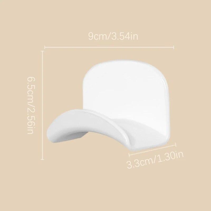 Bezděrový držák na sluchátka na hlavu Úložný háček Ubytovna Nástěnná počítačová sluchátka držák na sluchátka Stojan na displej