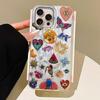 Heart Sun Face Eyes Bowknow Women Girls Phone Case for iphone 16 15 14 7 8 Plus 13 11 12 Pro Max X XS XR SE 2022 2020 16e Cover