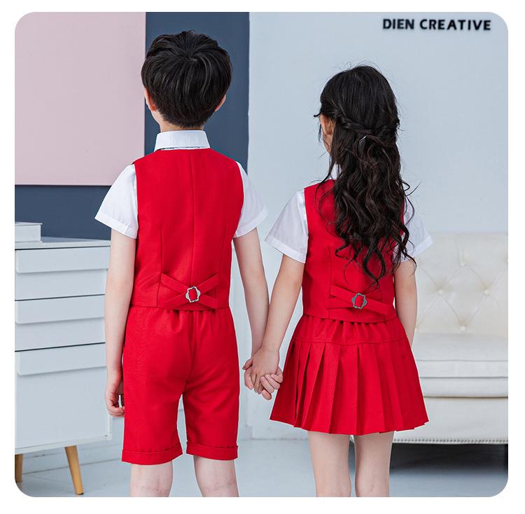 2023 Sommer Kinder Schuluniform Set: Kindergarten- & Grundschulweste für Jungen und Mädchen
