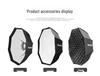 Naisi 50-80cm Radar Cover Softbox for Film, TV, and Live Streaming Lighting