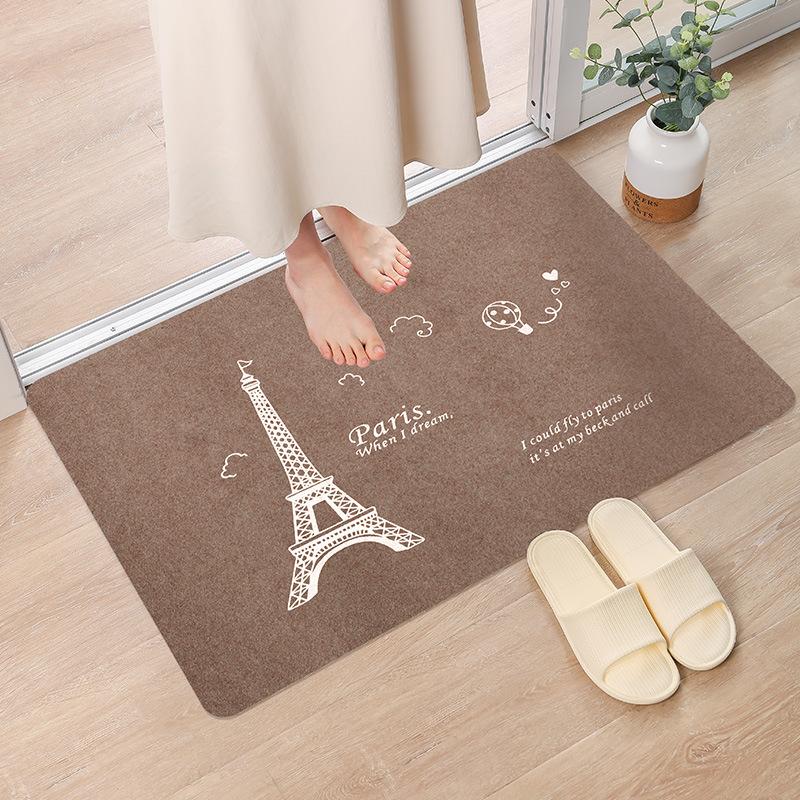 Móda Jednoduchý severský styl Kuchyňská podložka Koberec Dům drží Koberec odolný vůči nečistotám Moderní bytový dekor Koupelnová předložka