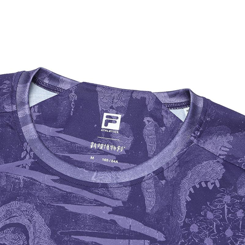 FILA Fashion Knitted Short Sleeve T-Shirt Women Tops A11W517110FZA